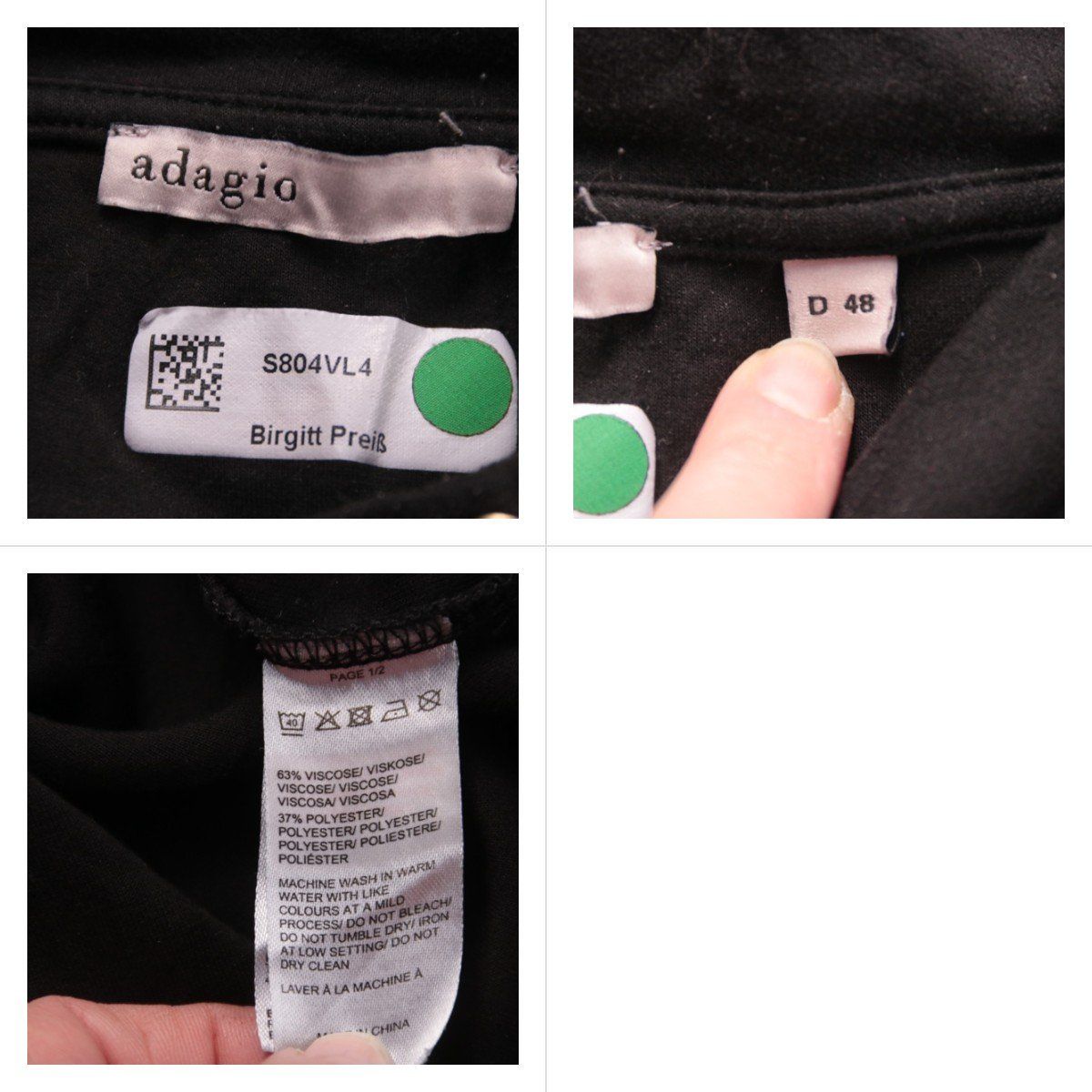 свитшот Adagio